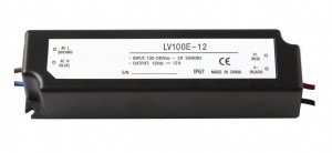 Блок питания LED 12V 100Вт IP67 №06764