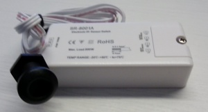 Выключатель SR-8001В (220V, 500Вт, IR-Sensor) инфр/препятст №03038
