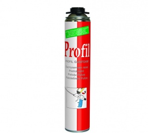 Пена монтаж пистолет 625мл 50л Profil №06274