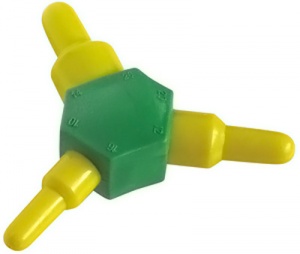 Калибратор для мет/пл трубы d16-20-26мм пластик №05047