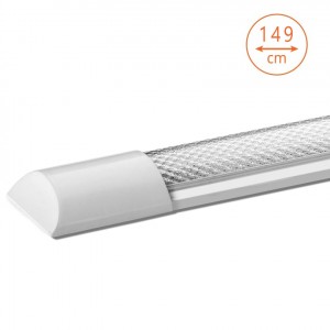 Свет-к св/диод накл прямоуг 45W 4000К узкий призма 1490*60*22мм IP40 Wolta №00737