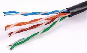 Провод UTP 4х2х0,52 4PR 24AWG CAT5e д/нар/пров МЕДЬ №06967