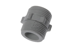 Ниппель 3/4" для зал/шланга СМА пластм №05059