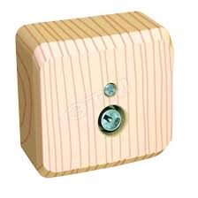 Розетка TV ОП Этюд (сосна) TVA-002d SchE №07598