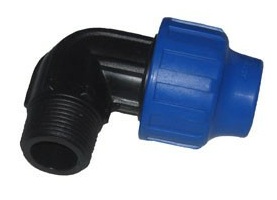 Угольник ПНД 63*2 НР №01925