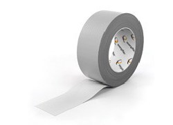 Лента-скотч армиров д/труб 48мм*10м серая №05149