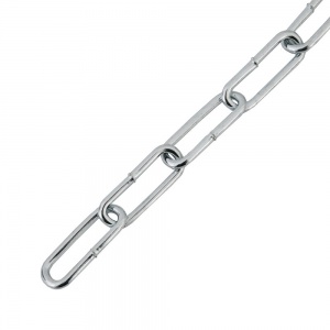 Цепь сварная длиннозвенная цинк 4,0 мм №10357