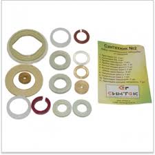 Набор прокладок "Сантехник №2" силикон 14шт №03694