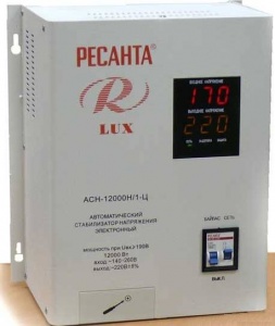 Стабилизатор напряжения АСН-12000Н/1-Ц настенный №07541