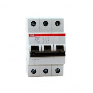 Выключ автомат 3п 40А C 6кА SH203L ABB №06490