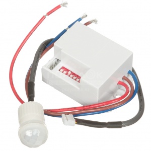 Детектор авт/вкл/освещ (под г/к) 800W 6м 120`(сбоку)360`(сверху) IP20/IP44 TDM №06108