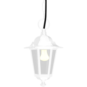 Свет-к сад/парк 60W (подв) пластик белый IP44 TDM №04801