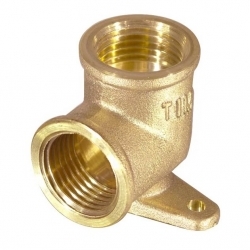 Угольник лат 1/2 г/г с крепл TIM №11108