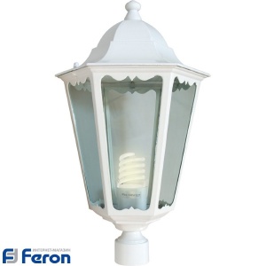 Свет-к сад/парк 60W (на кронштейн) металл белый 6103 Feron №04879