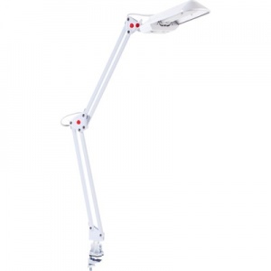 Свет-к н/стол/струбц 2G7 11W белый KD017C С01 Camelion №03690