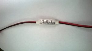 Диммер LED mini 12V 12A 144Вт со строб-эффектом №07429