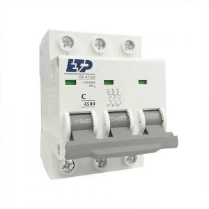 Выключ автомат  ВА 47-63 3п 40А С 4,5кА ETP №10332